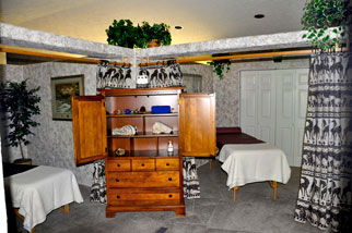 Colorado Ski Lodging Massage Room